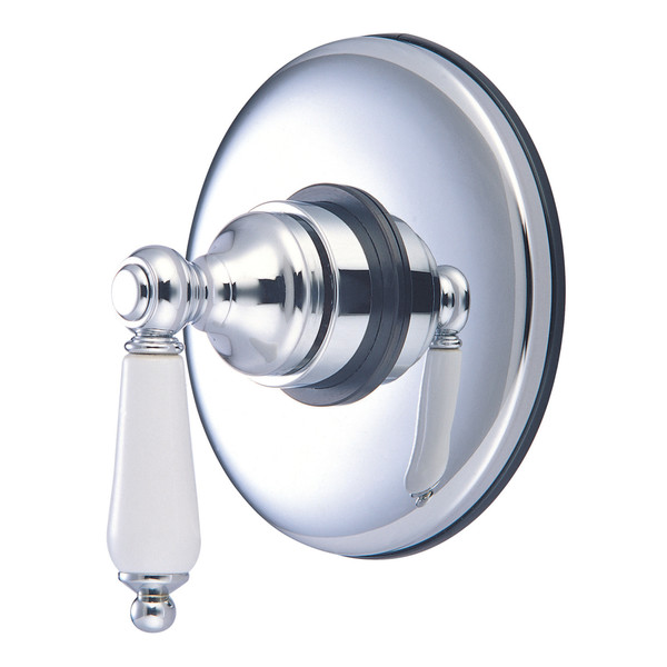 Kingston Brass Volume Control W/ Lever, Handle, Chrome KB3001PL